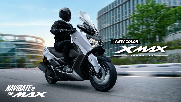 Yamaha XMAX Connected Punya Pilihan Warna Baru, Begini Tampilannya!