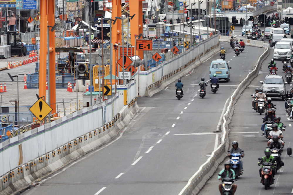 Rekayasa Lalu Lintas di Wilayah Sawah Besar dan Mangga Besar Terkait Proyek MRT