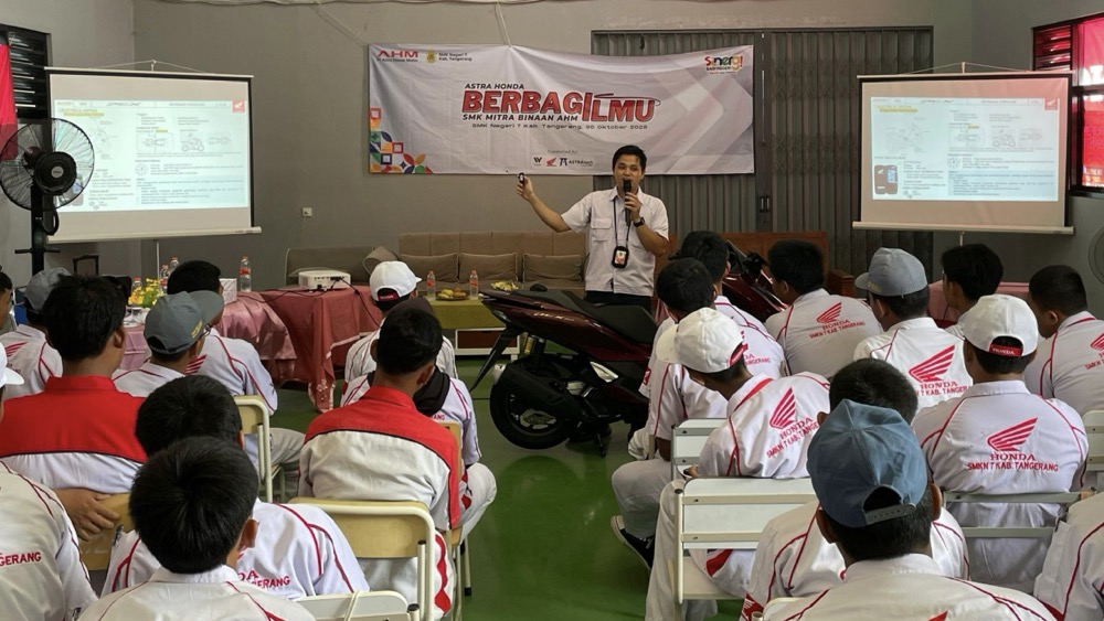 AHM Perkuat Pendidikan Vokasi Lewat Program Astra Honda Berbagi Ilmu 2025