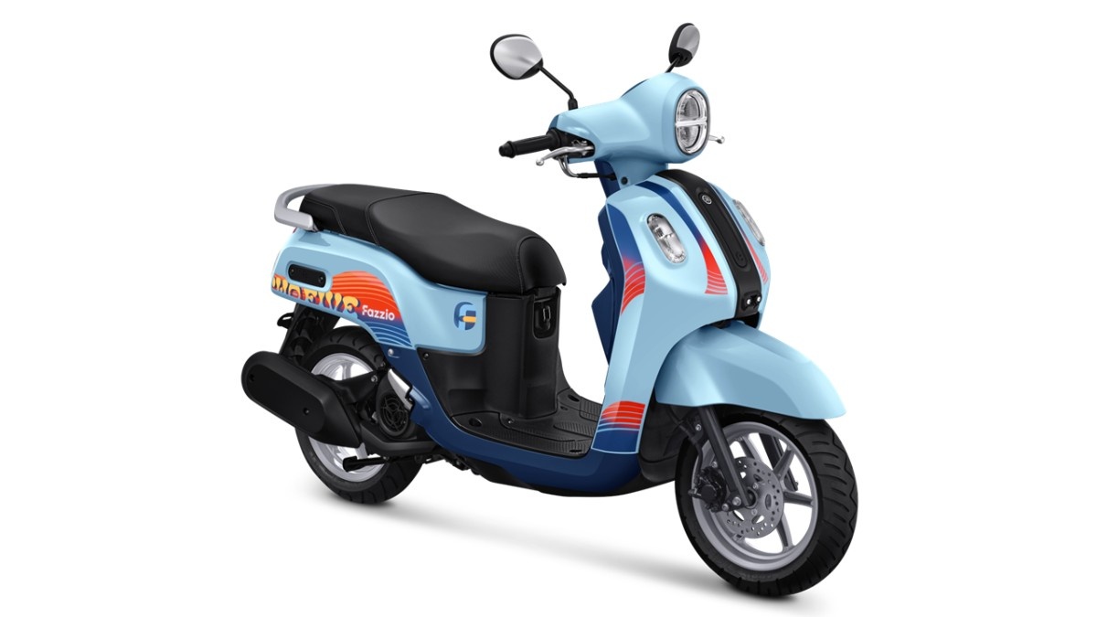 Yamaha Fazzio Special Edition Sunset Blue Meluncur di Indonesia, Harga Rp 23 Jutaan!