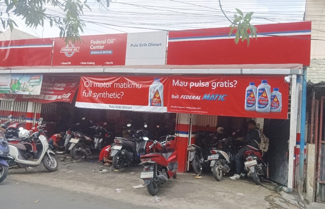 Beli Oli Matic di FOC, Konsumen Bisa Langsung Klaim Pulsa Gratis dari Federal Oil