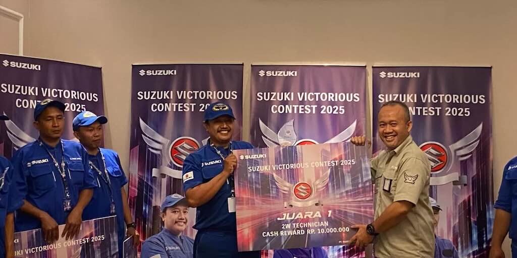 Cetak Teknisi Handal, Suzuki Victorious Contest 2025 Uji Keahlian Mekanik dari Seluruh Indonesia