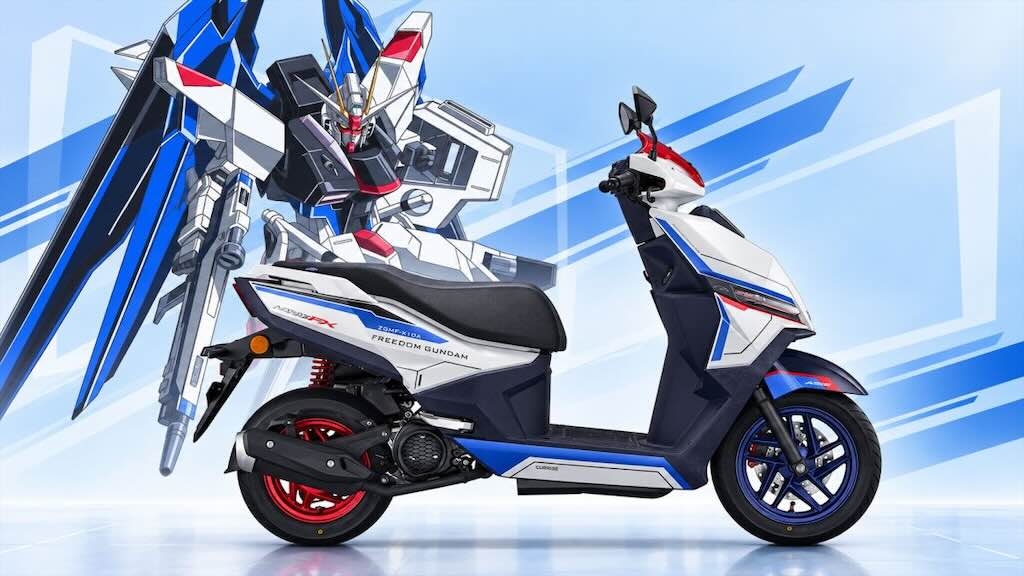 Honda NS125FX Tampil dengan Livery Freedom Gundam, Diproduksi Terbatas
