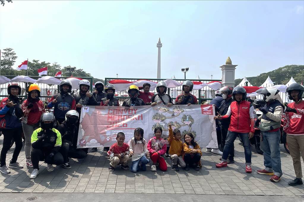 Honda Community Convoy Merdeka 2026 Ajak Komunitas Riding Sambil Jelajahi Sejarah Jakarta