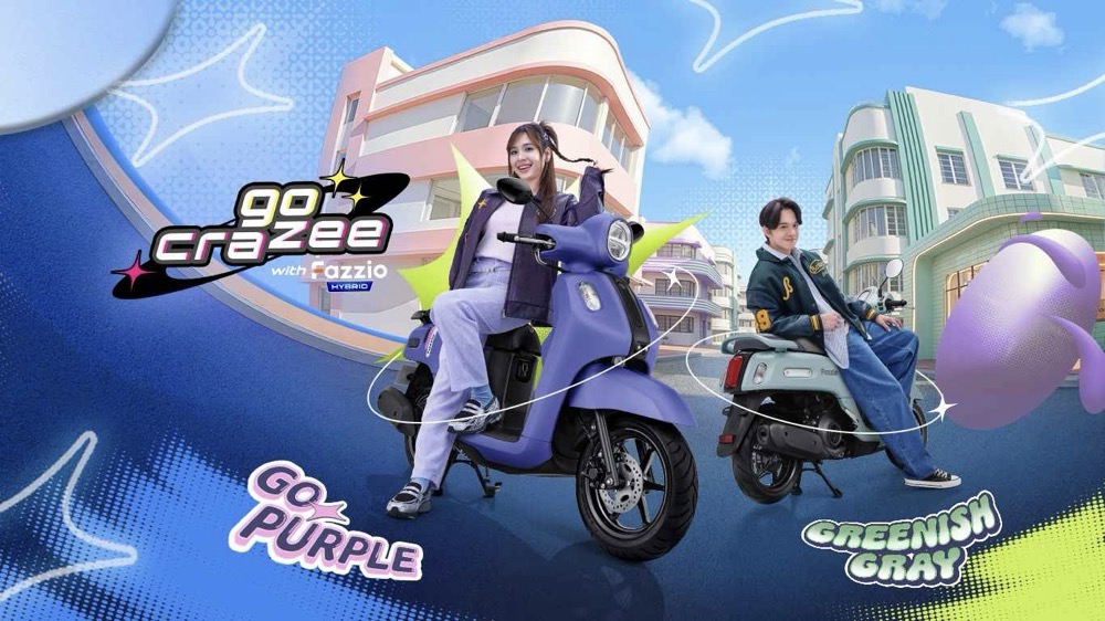 Go Crazee! Intip Spesifikasi Yamaha Fazzio Hybrid 2026, Skutik Blue Core Paling Ekspresif untuk Gen Z