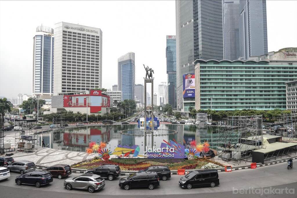 Ada Puncak HUT Jakarta di Bundaran HI, Rekayasa Lalu Lintas Diberlakukan pada 27 Juni 2026