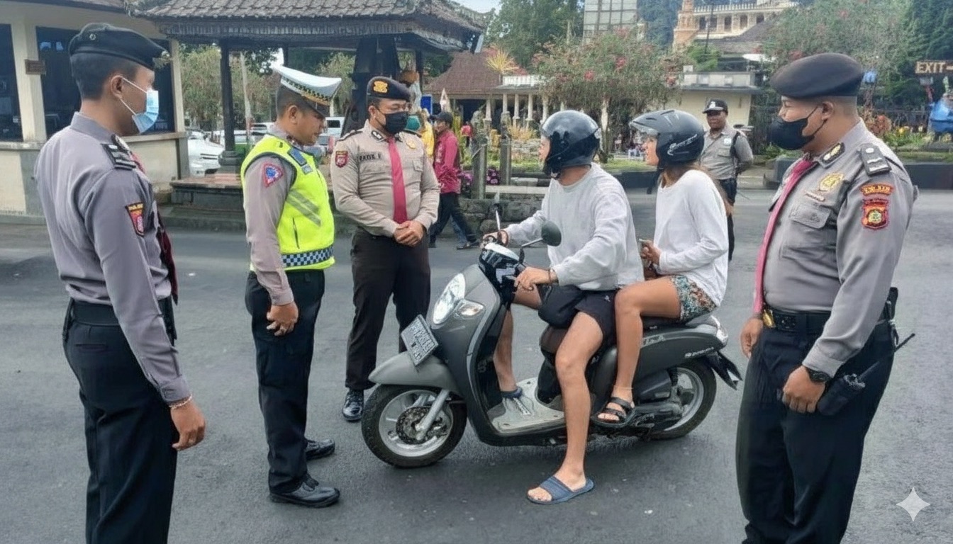 Bali Perketat Aturan Sewa Motor untuk Turis Asing demi Keamanan dan Kenyamanan Berlalu Lintas