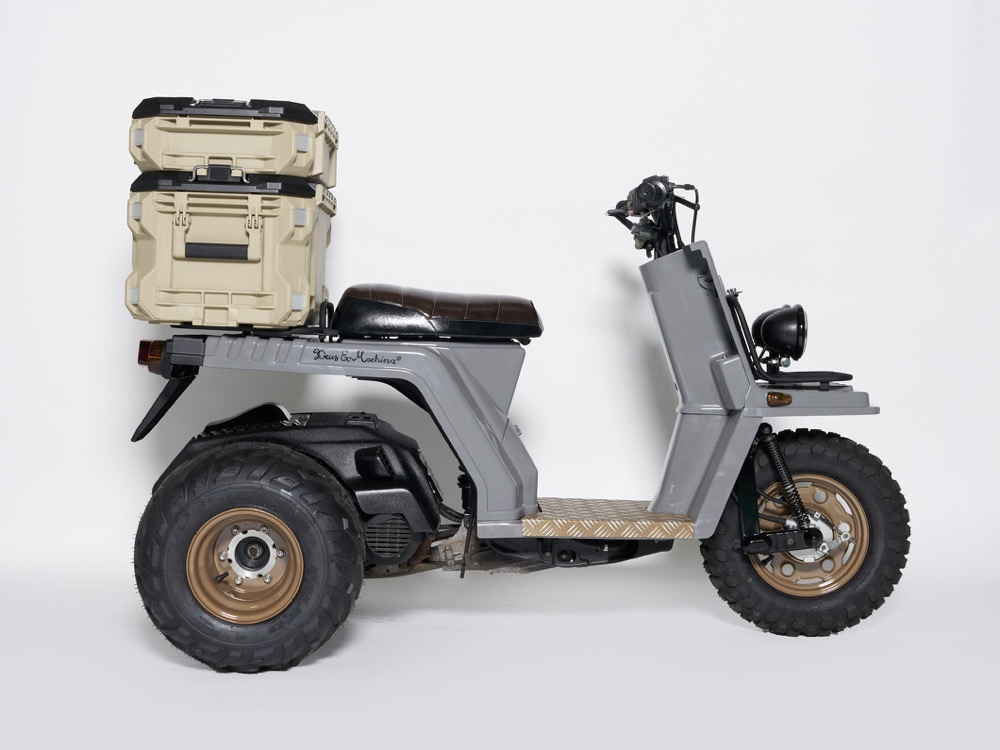 Deus Japan Ubah Skuter Roda Tiga Honda Gyro X Jadi Lebih Kalcer!