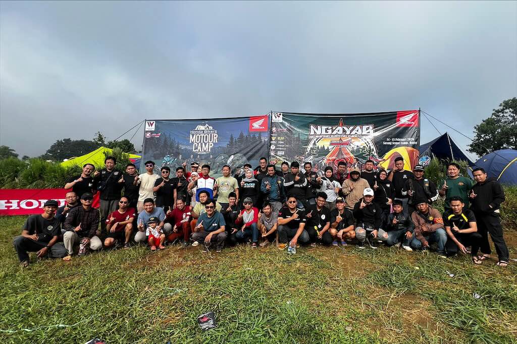 Perkuat Solidaritas, Komunitas Honda Jakarta Gelar Honda Bikers Fun Motour Camp 2026 di Bogor