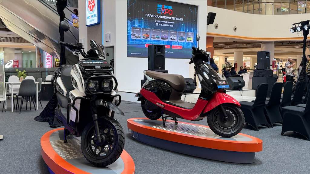 Motor Listrik Indomobil eMotor Tyranno dan QT Siap Menyapa Pengunjung INDOMOBIL Expo Semarang 2026
