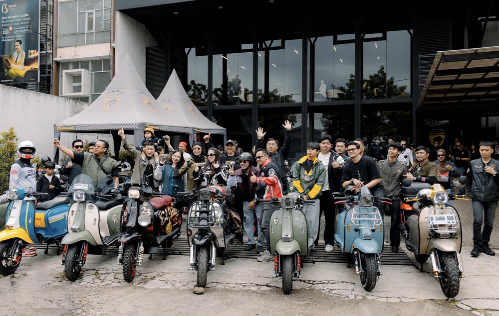 Scomadi Bandung Experience Center Rayakan Hari Jadi, Pererat Hubungan dengan Komunitas