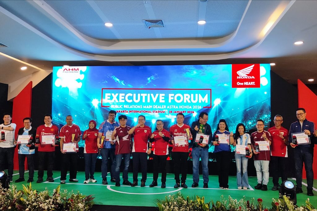 PT Wahana Makmur Sejati Raih Runner Up Best Performance Public Relations di Ajang Astra Honda