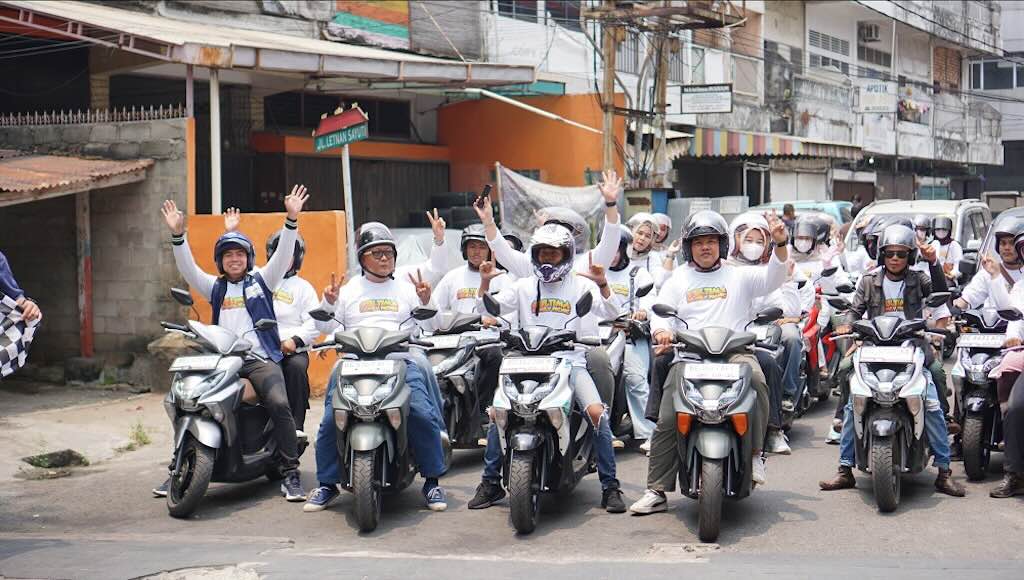 Yamaha Gelar ULTIMA FAMILY PICNIC, Pengguna GEAR ULTIMA Ikuti Touring dan Aktivitas Bersama Keluarga