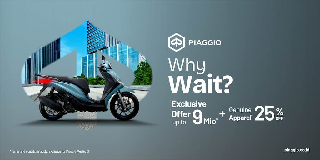 Hari Pelanggan Nasional 2026, Piaggio Indonesia Tebar Promo Menarik Sepanjang September