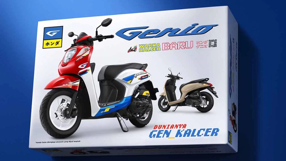 New Honda Genio Perkenalkan Kombinasi Warna Baru yang Fresh dan Bergaya Retro