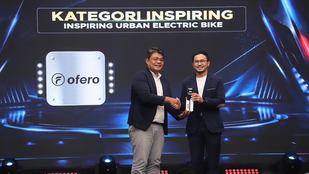 Ofero Stareer 5 Lit Dinobatkan sebagai Inspiring Urban Electric Bike di Indonesia Automotive Awards 2026