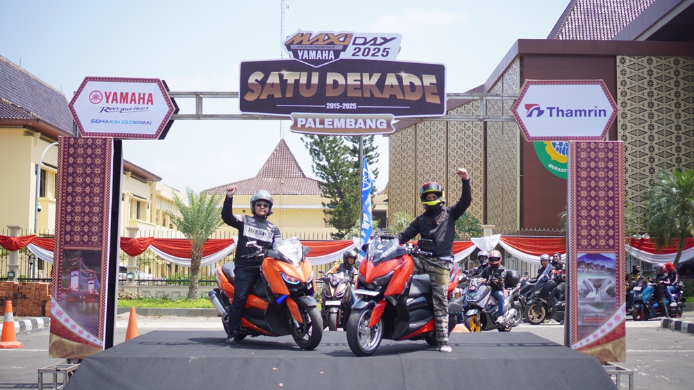 Rayakan Satu Dekade MAXi, Yamaha Sukses Gelar MAXi Yamaha Day di Nganjuk dan Palembang