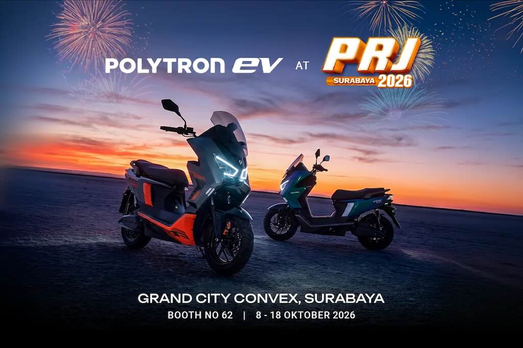 Polytron Tebar Promo untuk Motor Listrik di PRJ Surabaya 2026