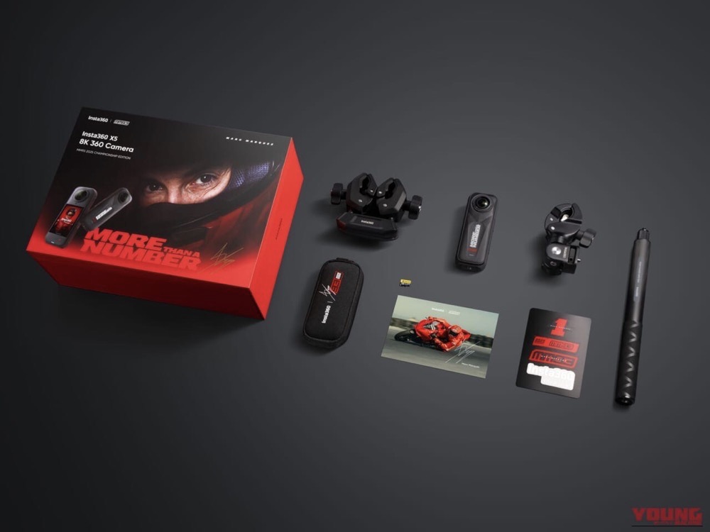 Action Cam Insta360 X5 Edisi Marc Marquez Dijual Terbatas! Cocok Buat Bikers Touring!