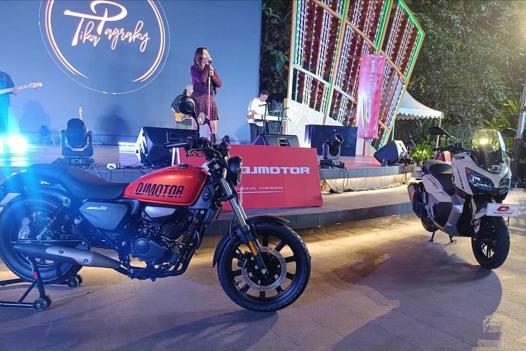 QJMotor Rilis Dua Model Baru di Bali, Fort 180 Adventure dan SRV 200 MT Siap Ramaikan Jalanan Tanah Air