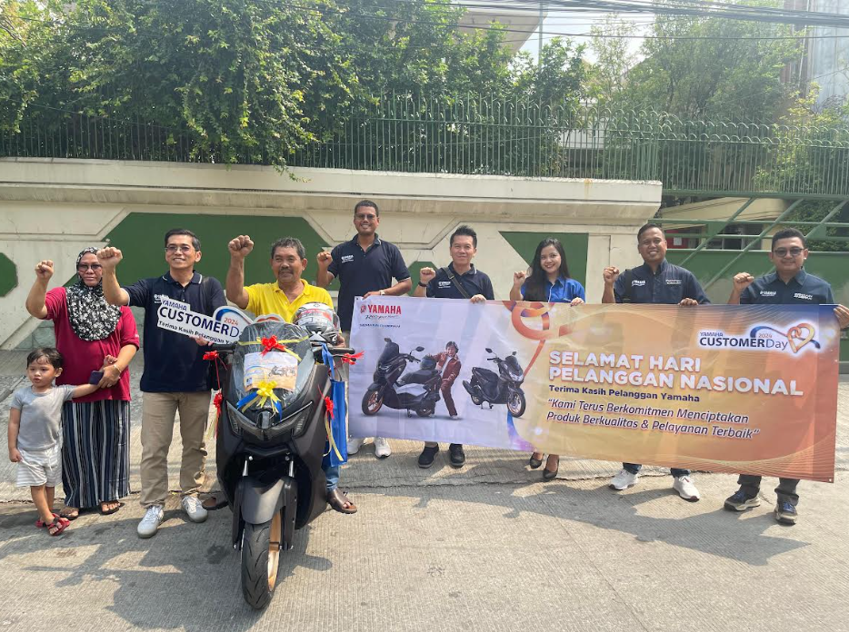 Hari Pelanggan Nasional, Banjir Promo dan Kejutan Khusus NMAX ”TURBO” dari Yamaha