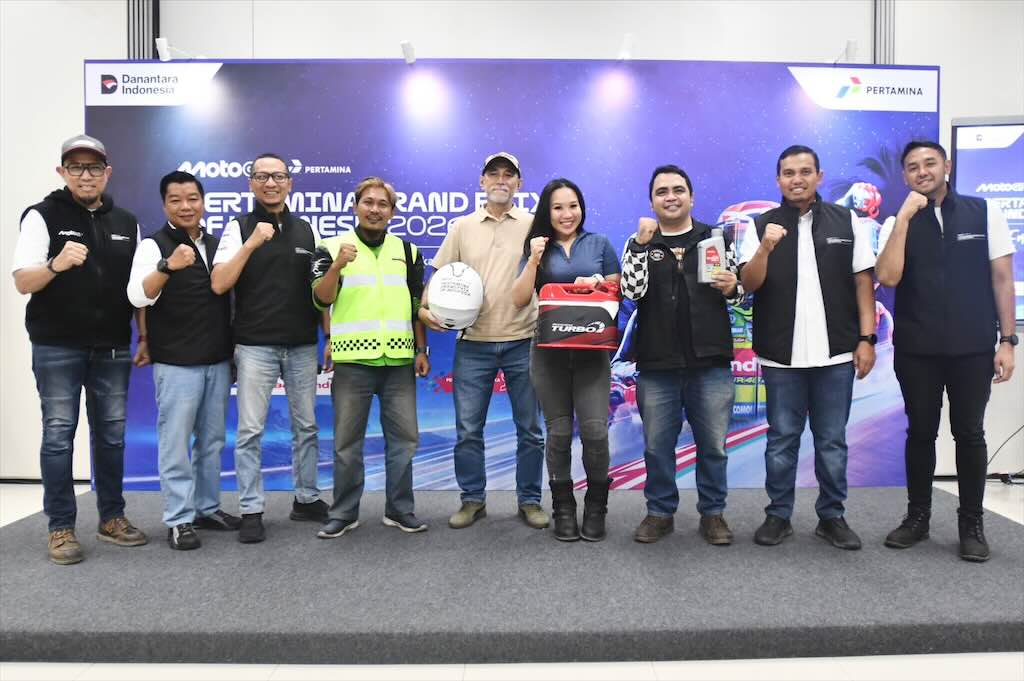 Sambut Pertamina Grand Prix of Indonesia 2026, 120 Komunitas Motor Touring dari Jakarta ke Mandalika