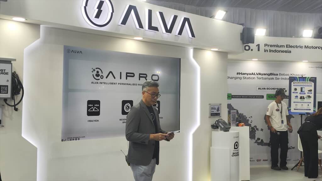 Perkuat Ekosistem Motor Listrik, ALVA Perkenalkan AIPRO dan ALVA Care di GIIAS 2026