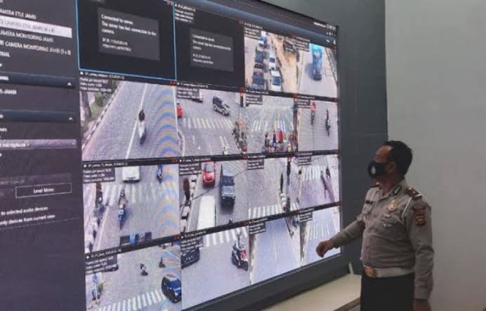 Uji Coba ETLE Drone di Cibubur, Belasan Pelanggar Terjaring Kamera Udara dalam Sekejap