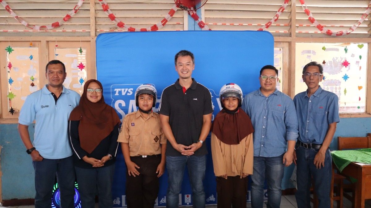 Safety Starts with Youth, Cara TVS Motor Indonesia Bangun Kesadaran Aman Berkendara Sejak Dini