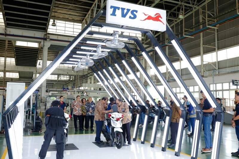 Produksi Tembus 1 Juta Unit, TVS Tegaskan Indonesia Sebagai Basis Manufaktur Global