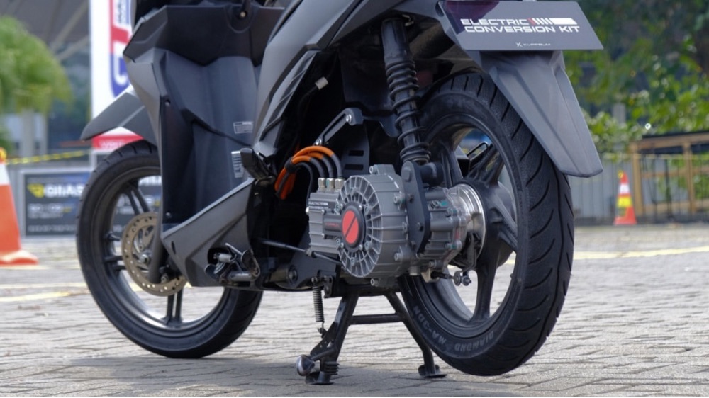 Tak Perlu Beli Motor Baru, Kupprum Tawarkan Kit Konversi Motor Bensin Jadi Listrik