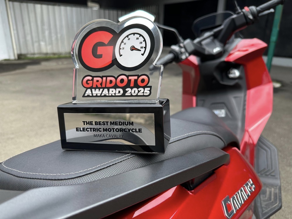 MAKA Cavalry Kembali Dinobatkan Sebagai Motor Listrik Terbaik