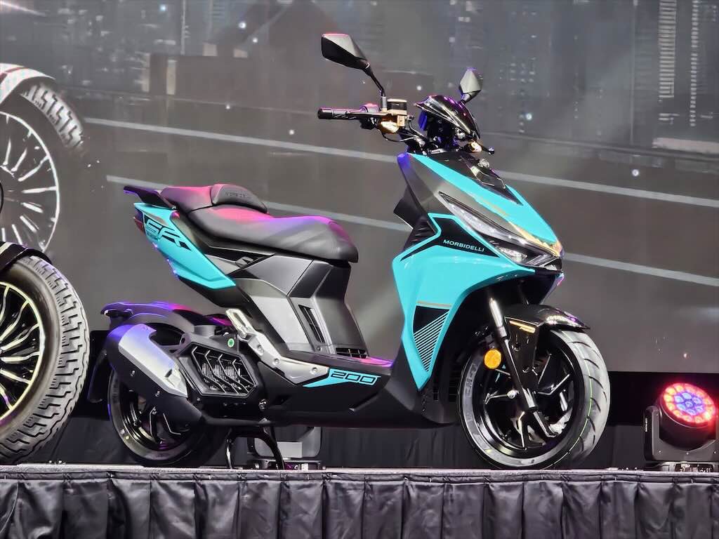 Morbidelli SC200SR Hadir Sebagai Pilihan Baru Skuter Matik Bergaya Sporty