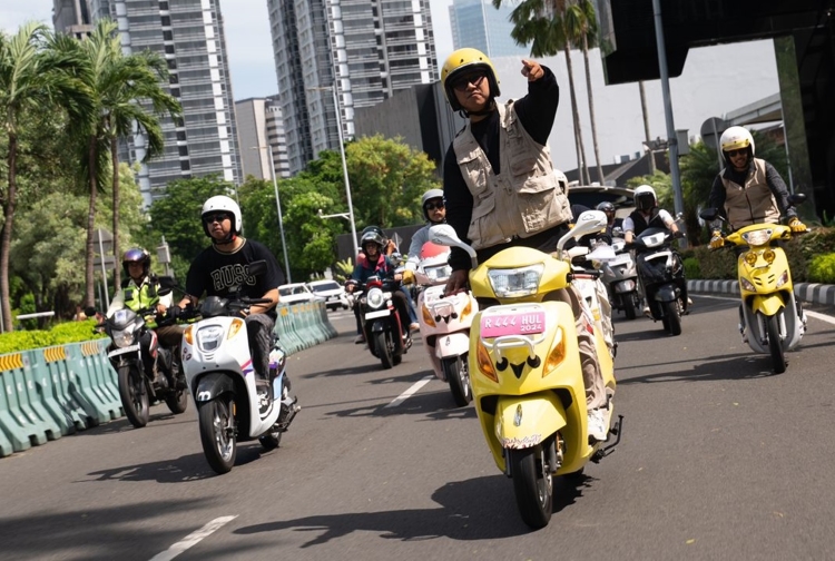 Simpel dan Berkelas: Modifikasi TVS Callisto 110 Ala Komunitas Kalcer Skuter