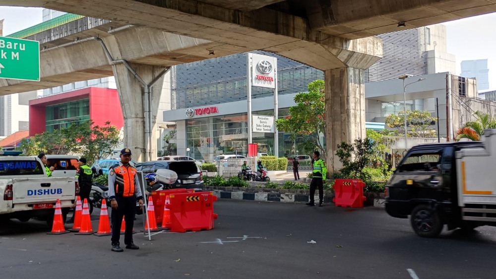 Imbas Truk Tabrak JPO Tendean, Dishub DKI Jakarta Siaga Atur Rekayasa Lalu Lintas