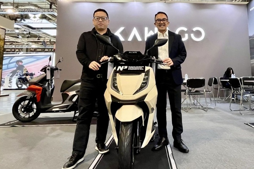 Motor Listrik ALVA N3 Menuju Pasar Global, Gandeng Kawago di EICMA 2025
