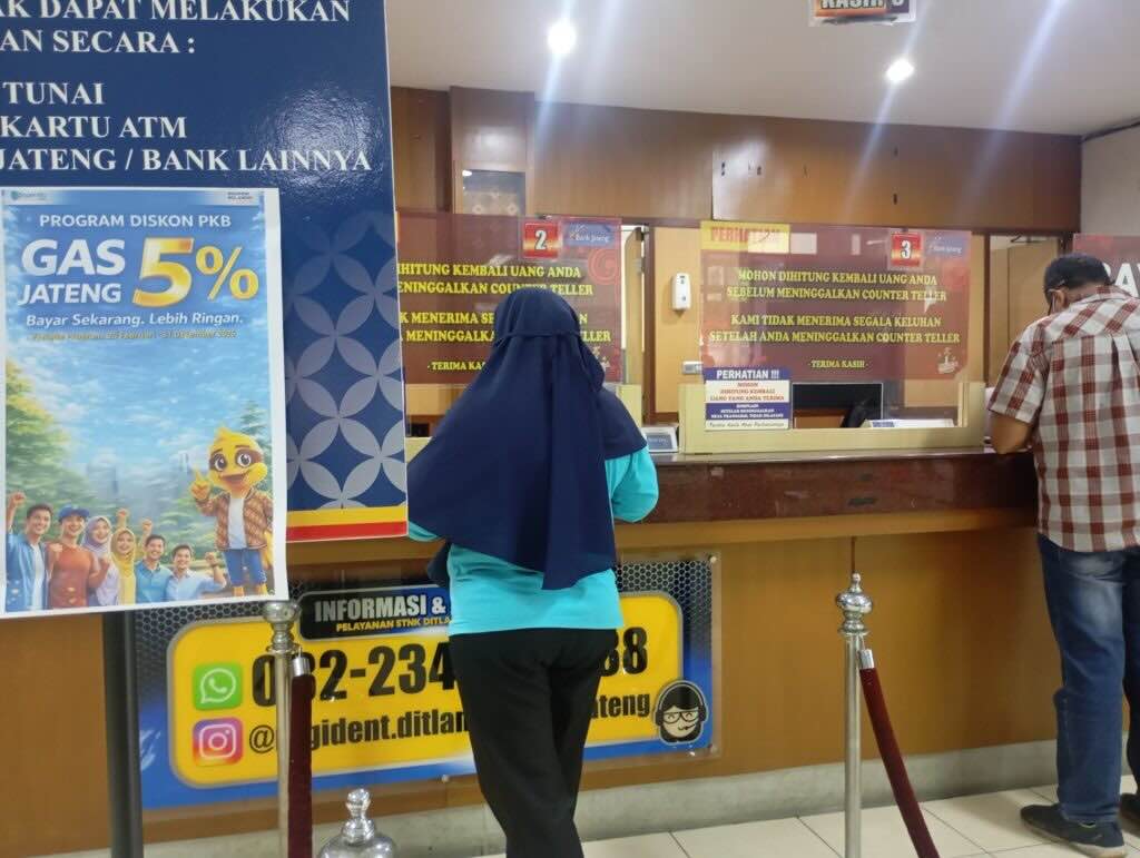 Bayar Pajak Kendaraan di Jateng Kini Tak Perlu Lampirkan KTP Pemilik Lama