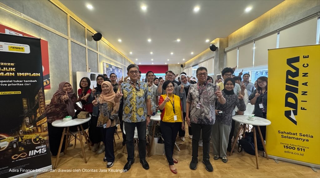 Solusi Pembiayaan Adira Finance di IIMS 2026, Dari Tukar Tambah Hingga Kredit