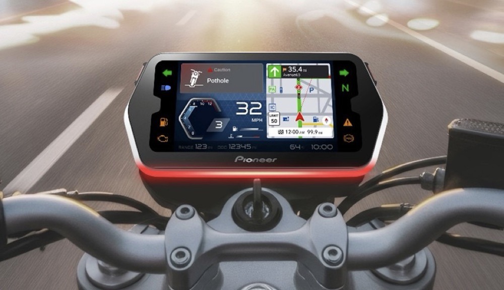Pioneer Ride Connect Ubah Dashboard Motor Biasa Jadi Pintar Hanya Bermodal Ponsel