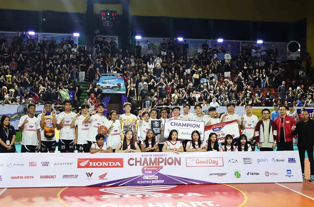 Dukungan Penuh Honda Berlanjut di Euforia Honda DBL Jakarta Series South Region 2025