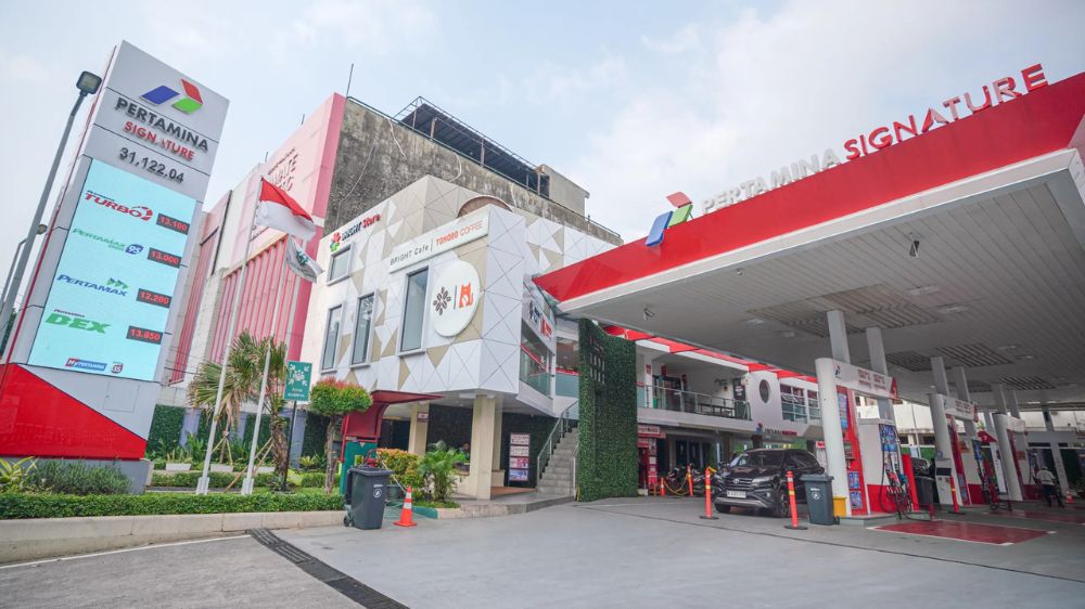 Pertamina Patra Niaga Tingkatkan Pelayanan, SPBU Signature Pondok Indah Didesain sebagai One Stop Solution Perjalanan Konsumen