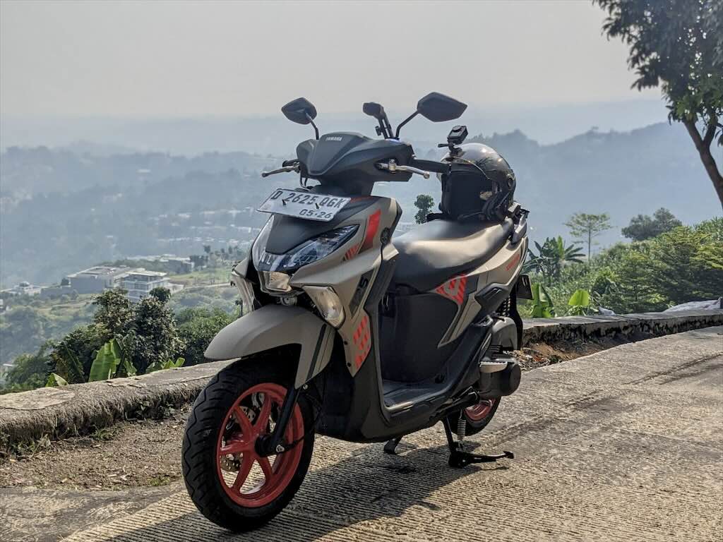 Yamaha GEAR ULTIMA Jalani Uji Ketangguhan di Tanjakan Ekstrem Jawa Barat