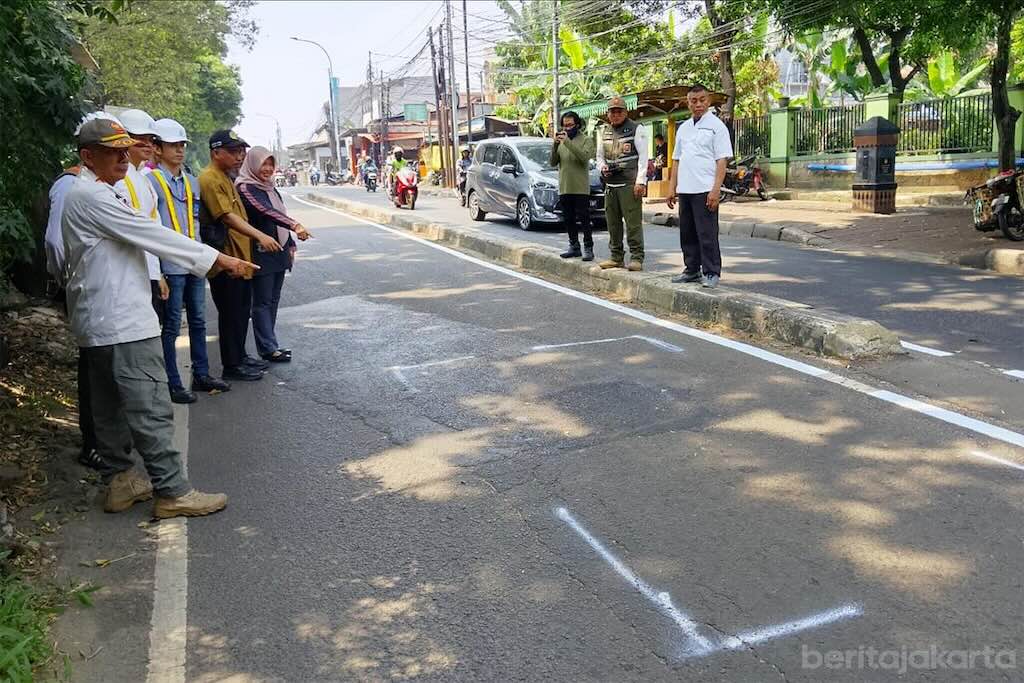 Rampung Diperbaiki, Ini 4 Titik Jalan Rawan Ambles di Jaktim yang Terus Dipantau