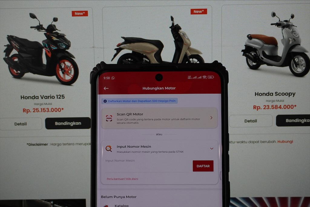 Hubungkan Motor Honda ke Aplikasi Wanda Kini Makin Praktis dengan Tampilan Baru