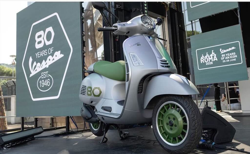 Perayaan 80 Tahun Vespa Berlanjut, Digelar di Kopenhagen dan Roma