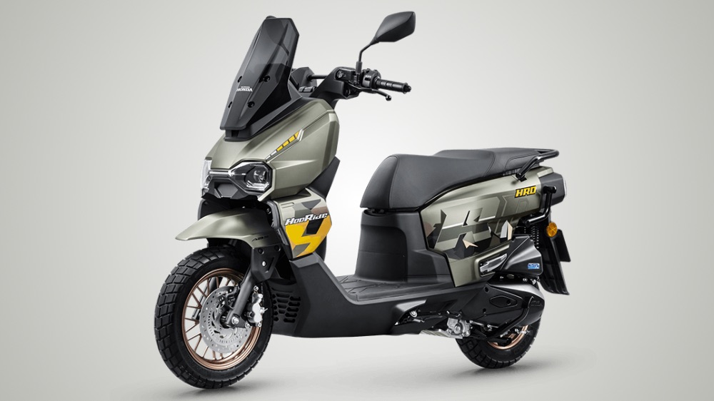 Honda HRD125 Hadir Sebagai Skuter Petualang Mini dengan Tampang Gahar Ala Africa Twin