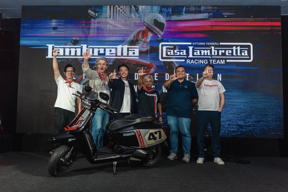 Sirkuit Sepang Jadi Saksi Peluncuran Skuter Lambretta X300 Casa Limited Edition