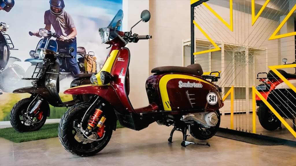 Scomadi Turismo Technica 200W Frank Sanderson Edition II Resmi Meluncur di Indonesia