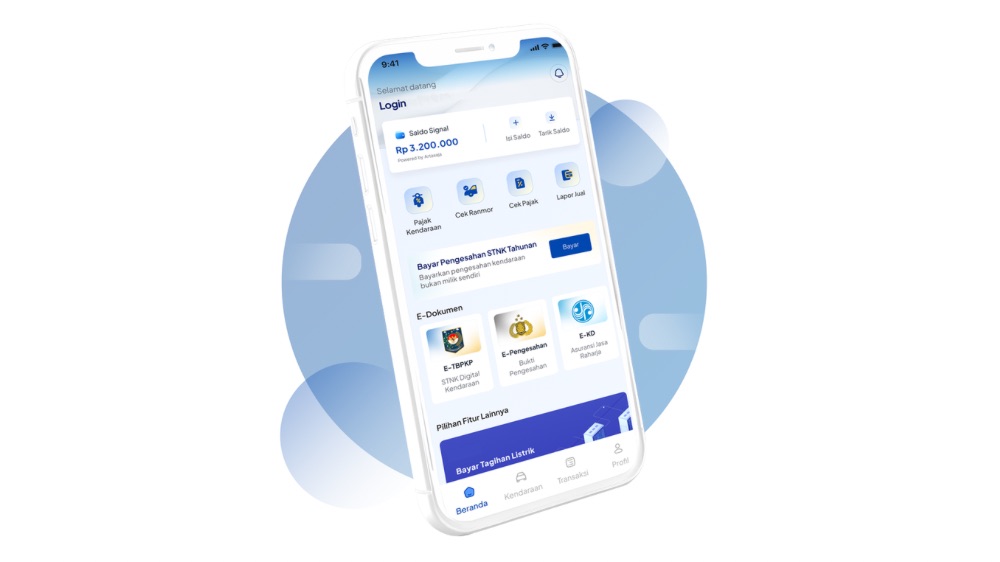 Cara Bayar Pajak Motor dari Rumah Lewat SIGNAL, STNK Langsung Diantar ke Rumah