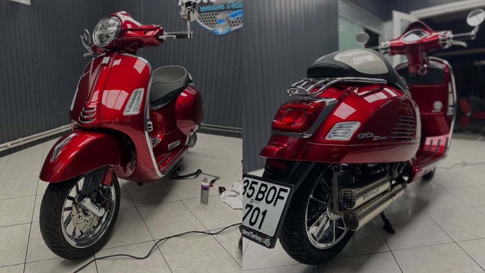 Tampil Beda! Vespa GTS 300 Phoenix dengan Mesin Kencang yang Tetap Mewah di Jalan